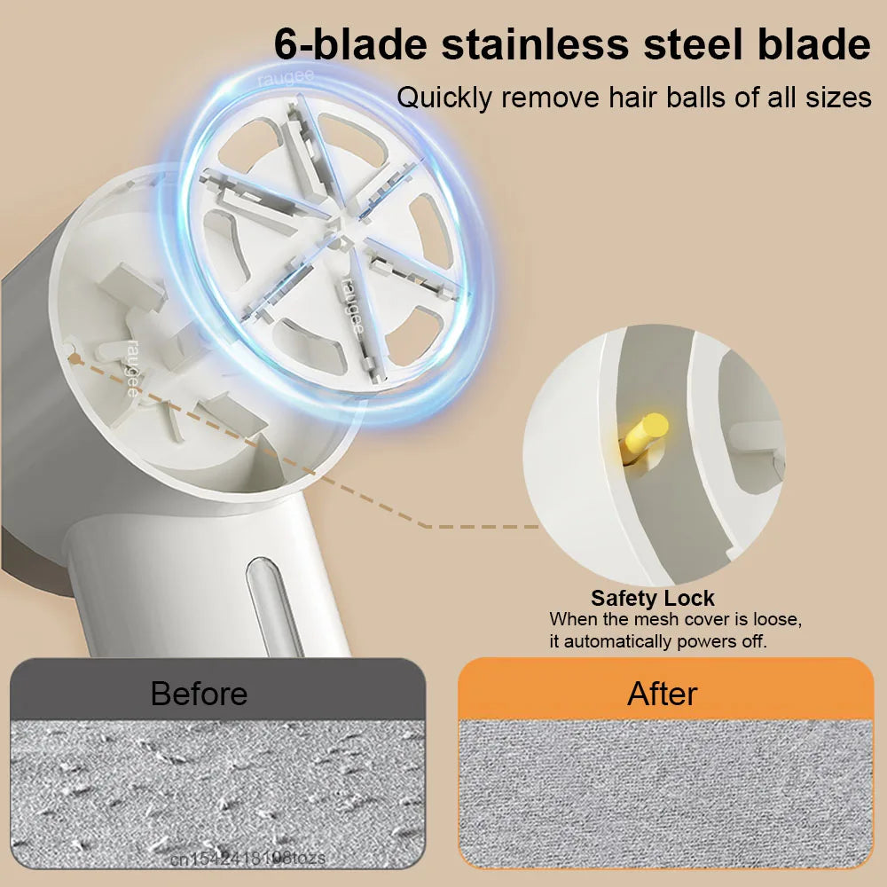 SupaClean™ Rechargeable Fabric Lint Remover