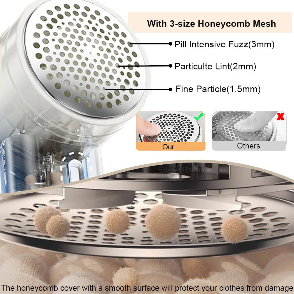 SupaClean™ Rechargeable Fabric Lint Remover