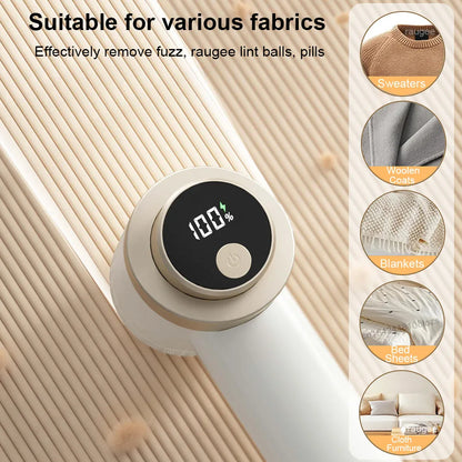 SupaClean™ Rechargeable Fabric Lint Remover